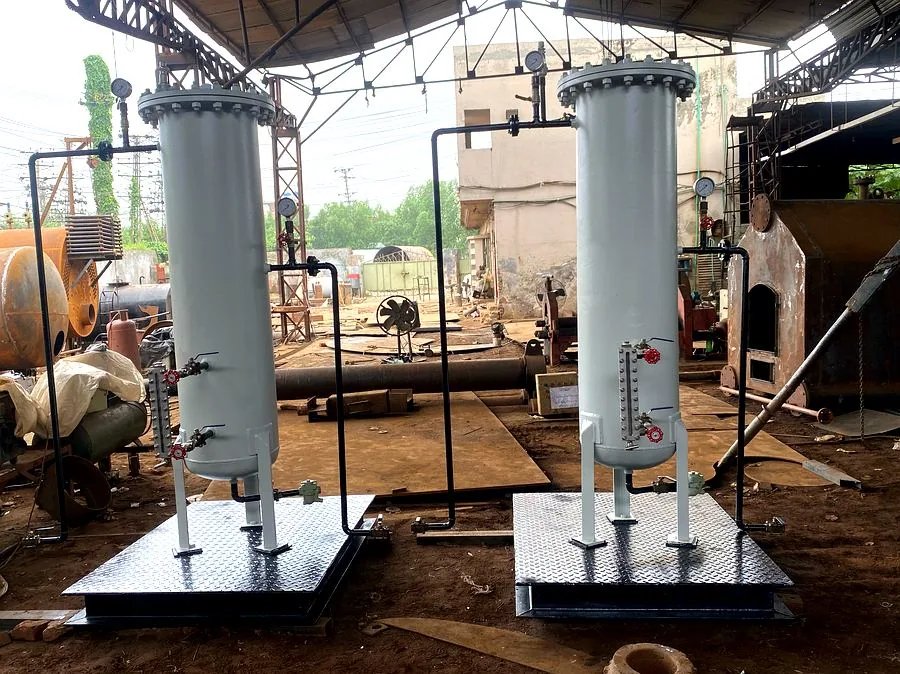 Twin gas scrubber skids for Bettani Gasfield — joint venture with Haroon Engineering Company