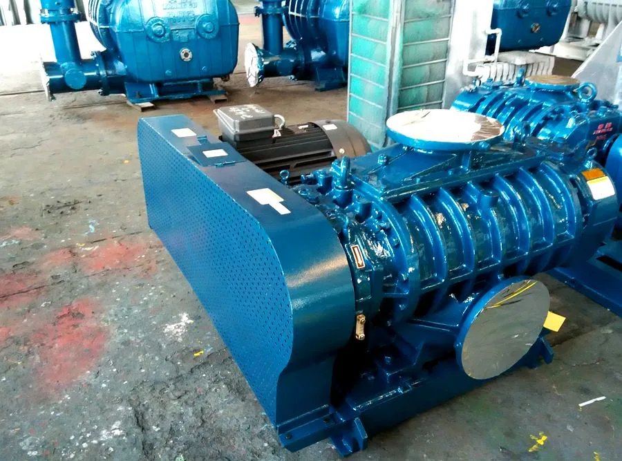 Rotary lobe vacuum engine procured for chemical service